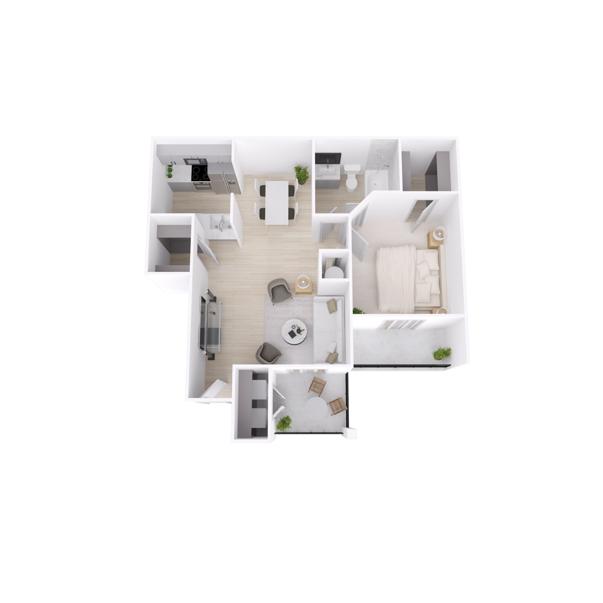 A3 Traditional - 3D Plan